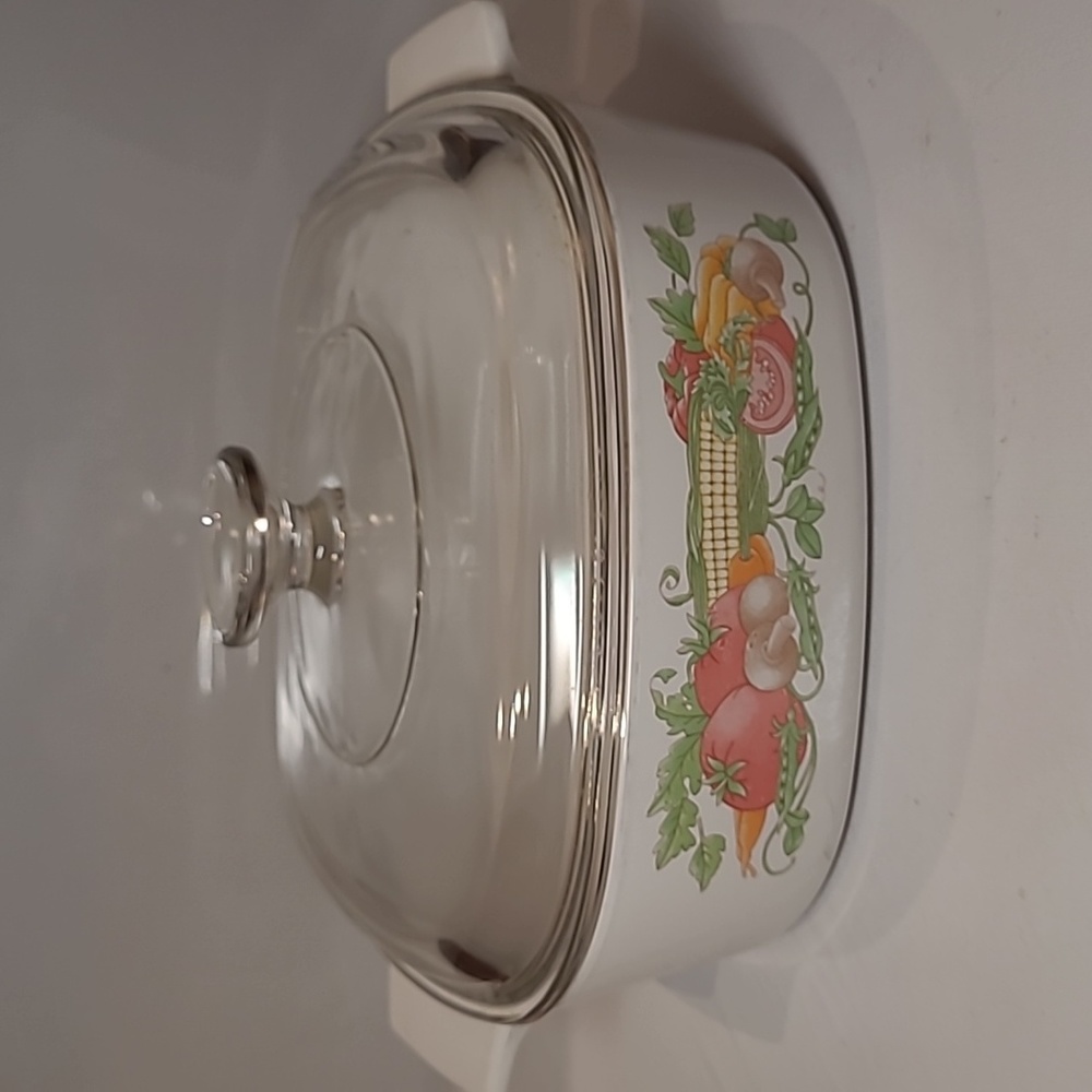 Vintage corningware garden harvest patterns A-2-B 2L Casserole dish USA …